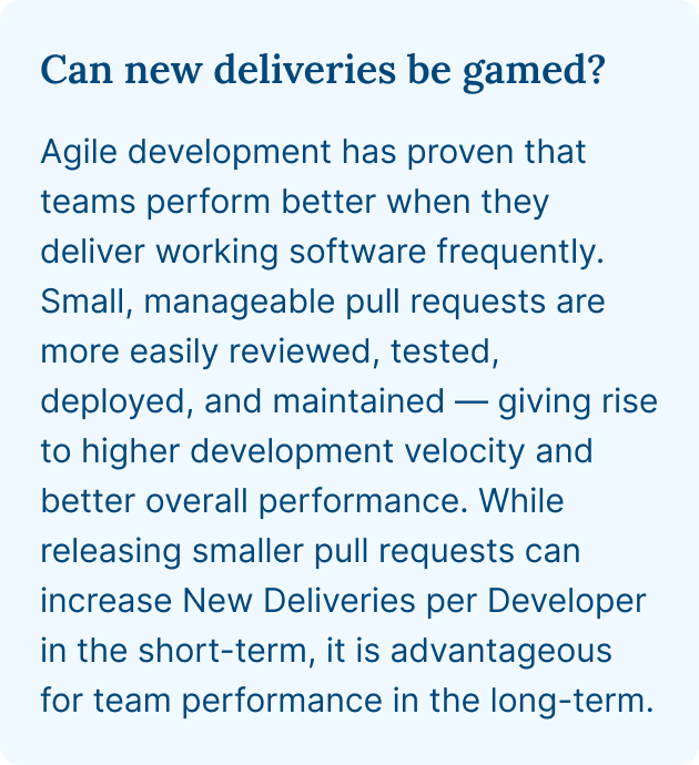 Tracking new deliveries